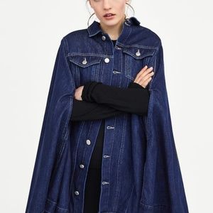 jean jacket cape